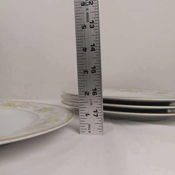 (4) Mikasa Greenbriar Fine China Dinner Plate L2014 10 1/2in - Picture 6 of 6